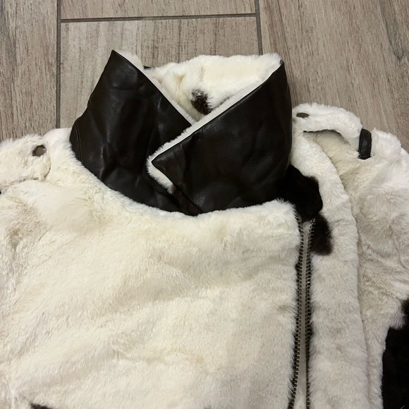 Cow Fur Moto Jacket - Picture 2 of 4